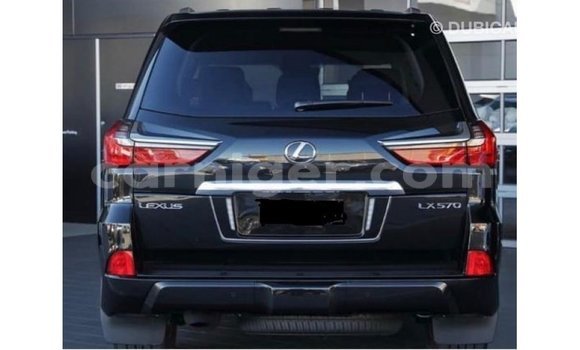 Buy Import Lexus LX Black Car in Import - Dubai in Agadez