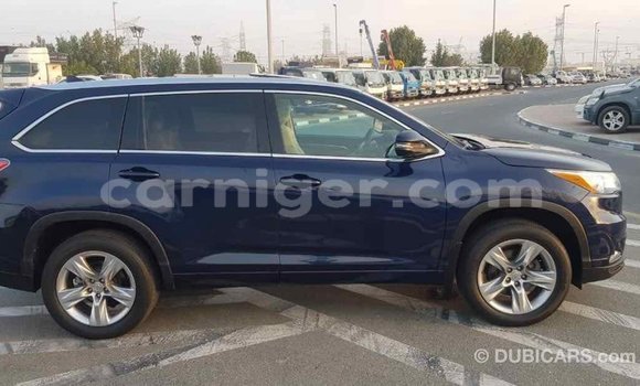 Buy Import Toyota Highlander Blue Car in Import - Dubai in Agadez Buy Import Toyota Highlander Blue Car in Import - Dubai in Agadez
