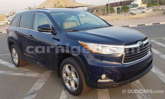 Buy Import Toyota Highlander Blue Car in Import - Dubai in Agadez Buy Import Toyota Highlander Blue Car in Import - Dubai in Agadez