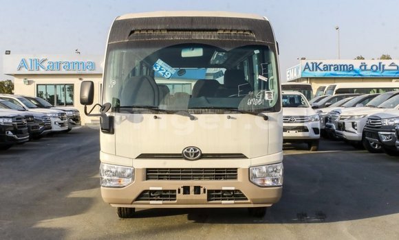 Sayi Imported Toyota Coaster White Mota in Import - Dubai a Agadez Sayi Imported Toyota Coaster White Mota in Import - Dubai a Agadez
