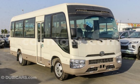 Sayi Imported Toyota Coaster White Mota in Import - Dubai a Agadez Sayi Imported Toyota Coaster White Mota in Import - Dubai a Agadez