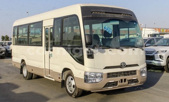 Sayi Imported Toyota Coaster White Mota in Import - Dubai a Agadez Sayi Imported Toyota Coaster White Mota in Import - Dubai a Agadez