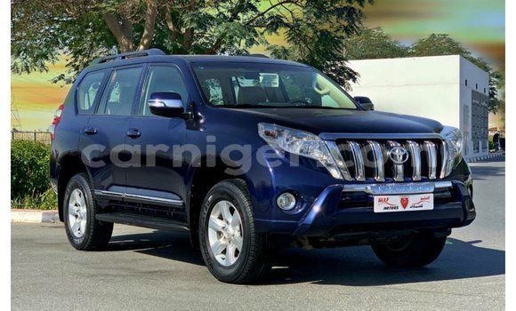 Sayi Imported Toyota Prado Blue Mota in Import - Dubai a Agadez Sayi Imported Toyota Prado Blue Mota in Import - Dubai a Agadez