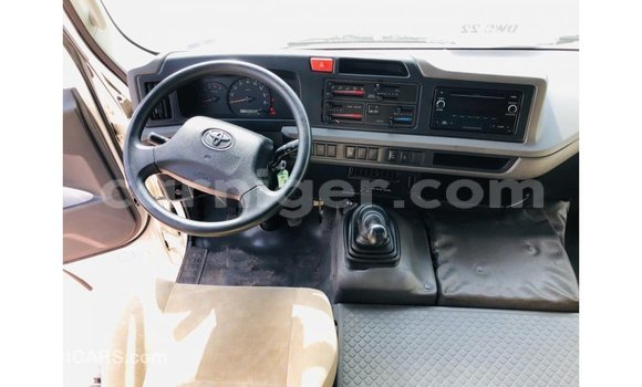 Sayi Imported Toyota Coaster White Mota in Import - Dubai a Agadez Sayi Imported Toyota Coaster White Mota in Import - Dubai a Agadez