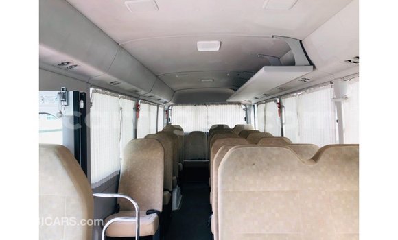 Sayi Imported Toyota Coaster White Mota in Import - Dubai a Agadez Sayi Imported Toyota Coaster White Mota in Import - Dubai a Agadez
