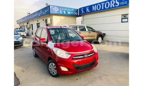 Sayi Imported Hyundai i10 Red Mota in Import - Dubai a Agadez Sayi Imported Hyundai i10 Red Mota in Import - Dubai a Agadez