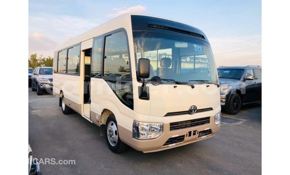 Sayi Imported Toyota Coaster White Mota in Import - Dubai a Agadez Sayi Imported Toyota Coaster White Mota in Import - Dubai a Agadez