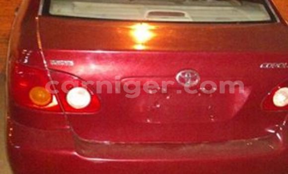 Acheter Occasion Voiture Toyota Corolla Rouge à Agadez au Agadez Acheter Occasion Voiture Toyota Corolla Rouge à Agadez au Agadez