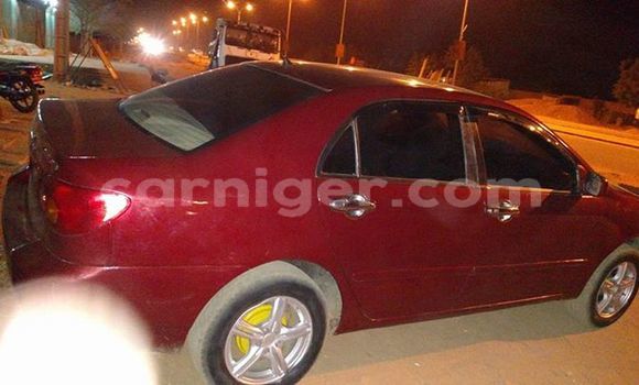Buy Used Toyota Corolla Red Car in Agadez in Agadez