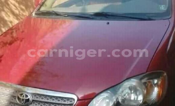 Sayi Na hannu Toyota Corolla Red Mota in Abalak a jihohin Tahoua Sayi Na hannu Toyota Corolla Red Mota in Abalak a jihohin Tahoua