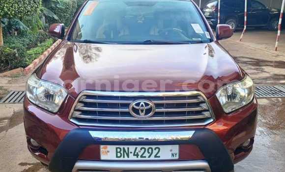 Sayi Na hannu Toyota Highlander Red Mota in Niamey a Niamey Sayi Na hannu Toyota Highlander Red Mota in Niamey a Niamey
