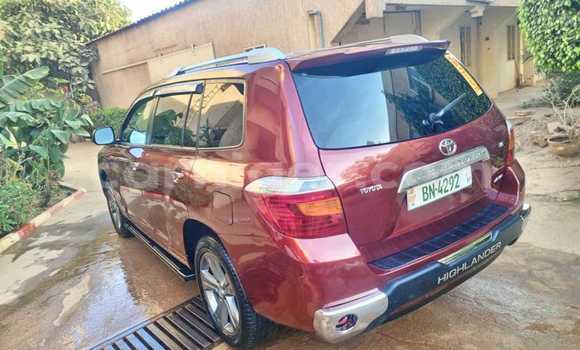Sayi Na hannu Toyota Highlander Red Mota in Niamey a Niamey Sayi Na hannu Toyota Highlander Red Mota in Niamey a Niamey