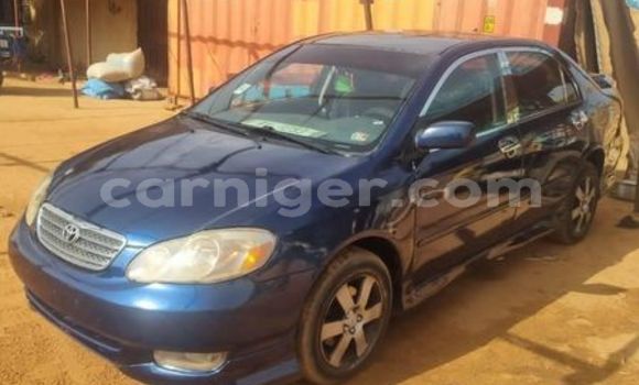 Buy Used Toyota Corolla Blue Car in Niamey in Niamey Buy Used Toyota Corolla Blue Car in Niamey in Niamey