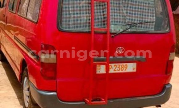 Buy Used Toyota Hiace Red Car in Aguie in Maradi Buy Used Toyota Hiace Red Car in Aguie in Maradi