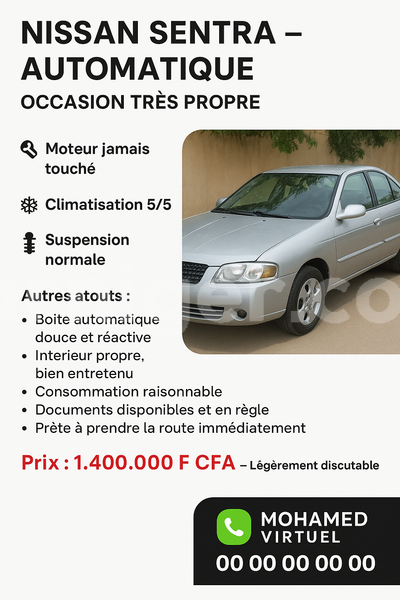 Big with watermark nissan sentra niamey niamey 8447