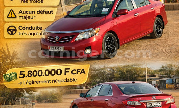 Acheter Occasion Voiture Toyota Corolla Rouge à Niamey, Niamey